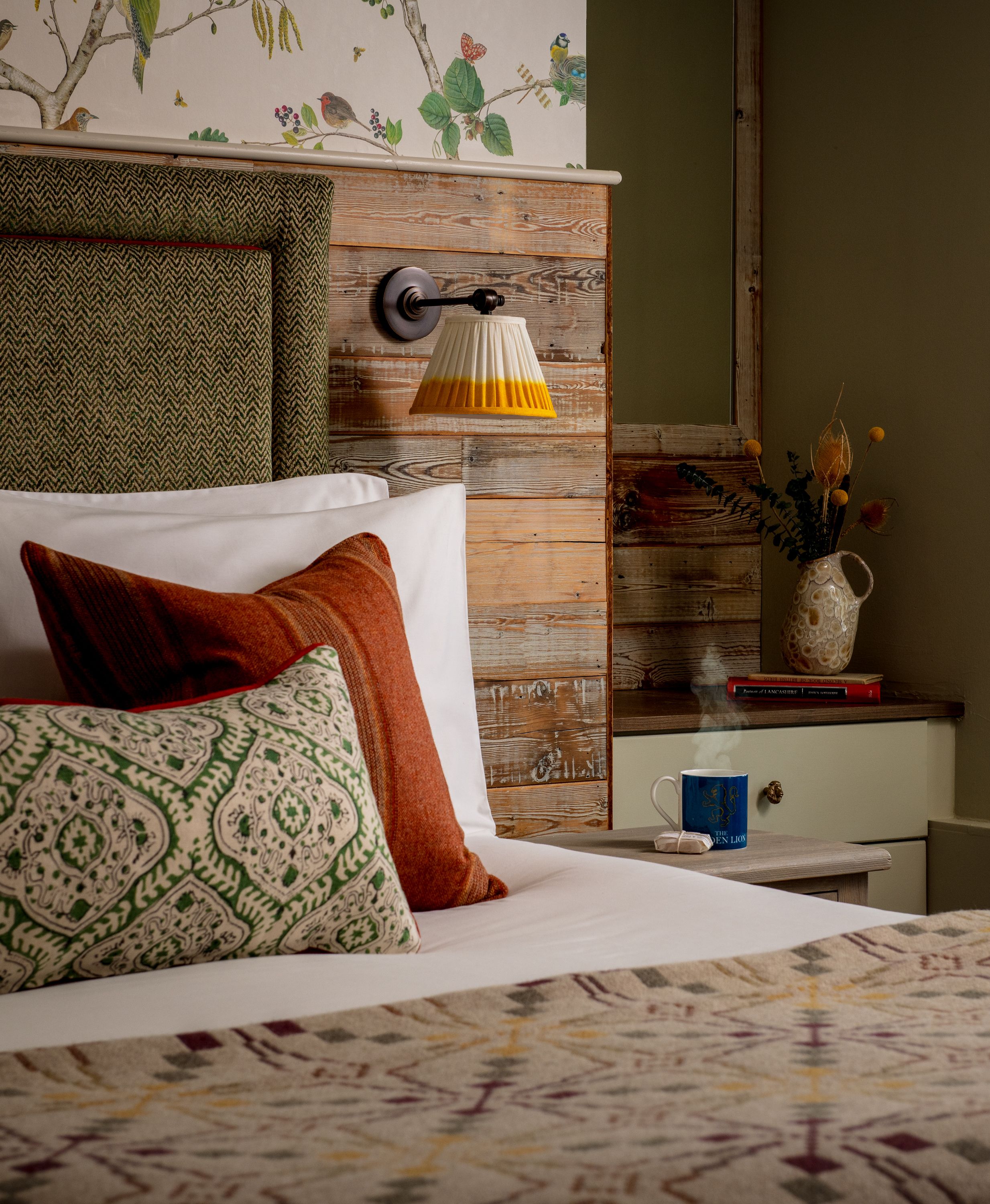 classic bedroom corner