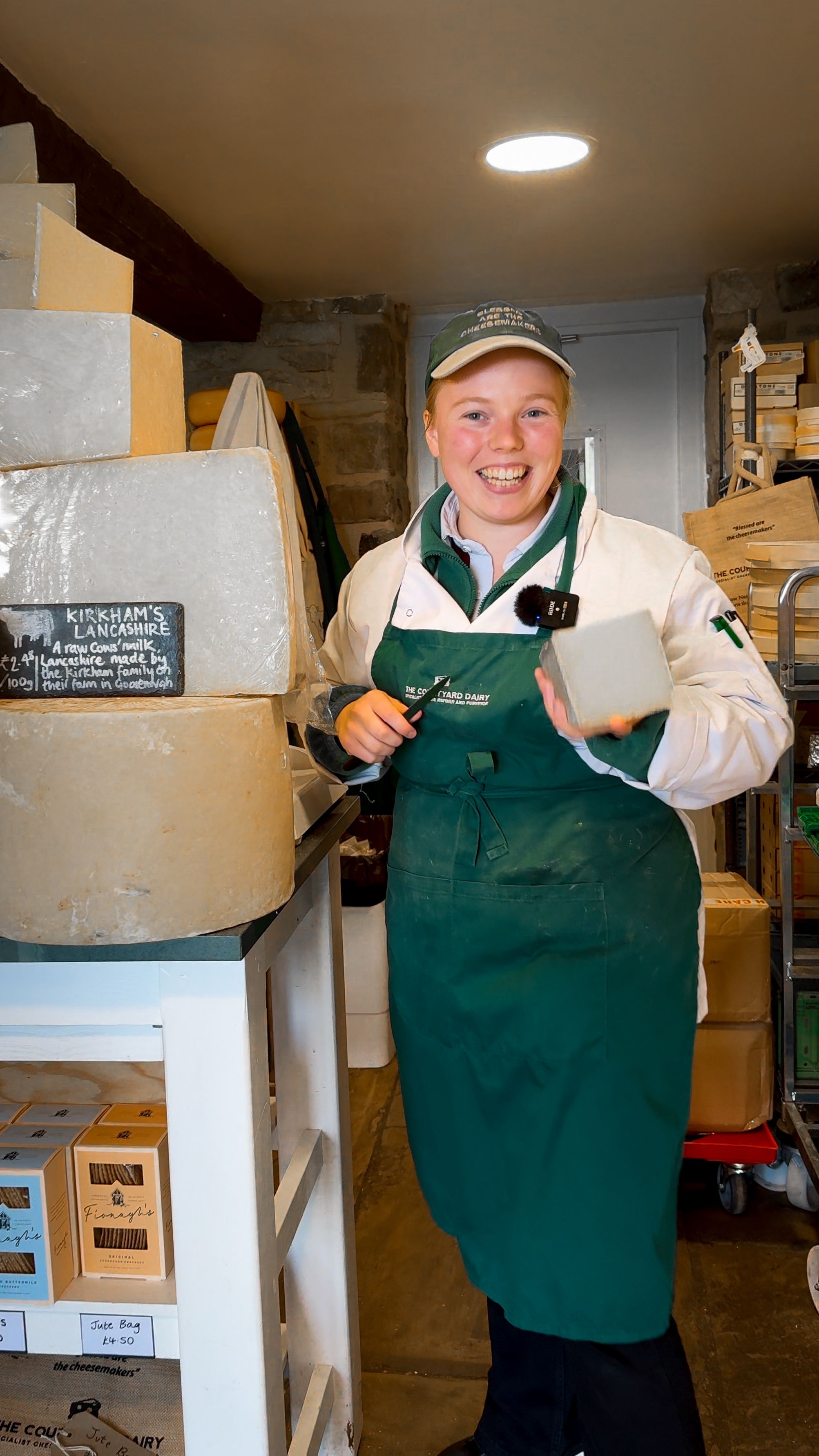 a cheesemonger from yorkshire